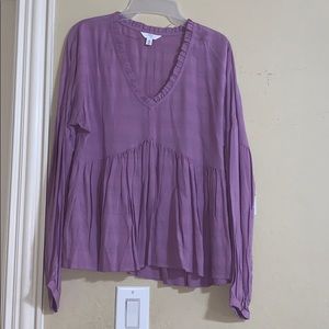 Violet blouse